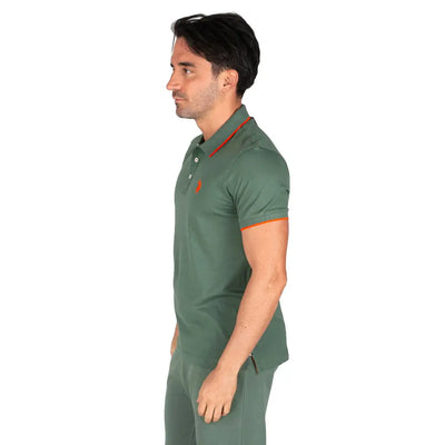 U.S. POLO ASSN. | Polo uomo mezza manica in jersey
