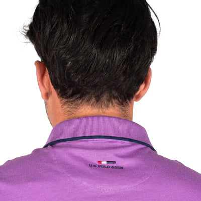 U.S. POLO ASSN. | Polo uomo mezza manica in jersey