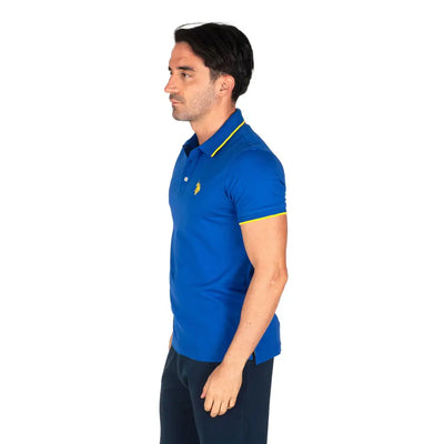 U.S. POLO ASSN. | Polo uomo mezza manica in jersey