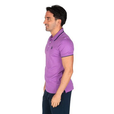 U.S. POLO ASSN. | Polo uomo mezza manica in jersey