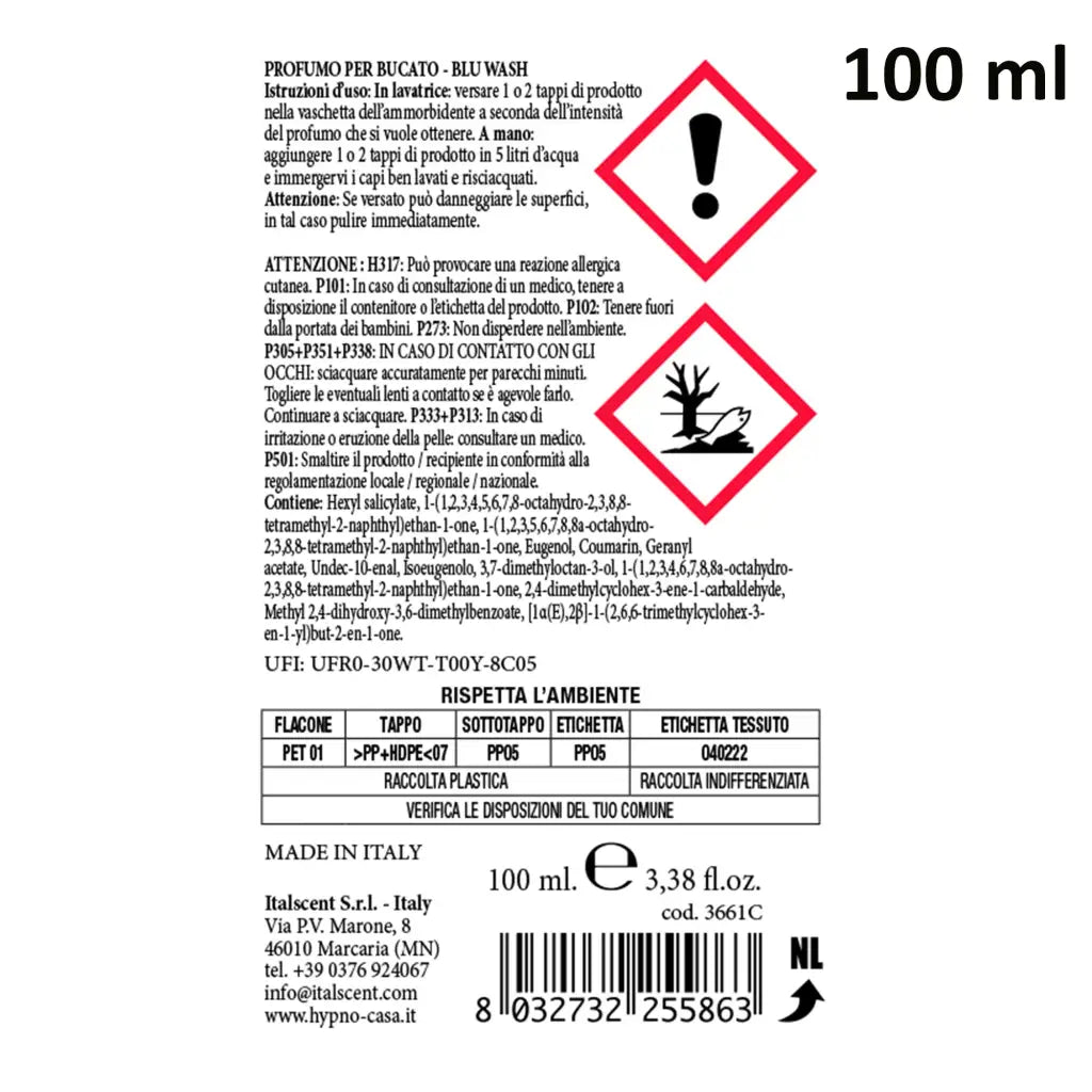 HYPNO CASA | Profumatore concentrato per lavatrice