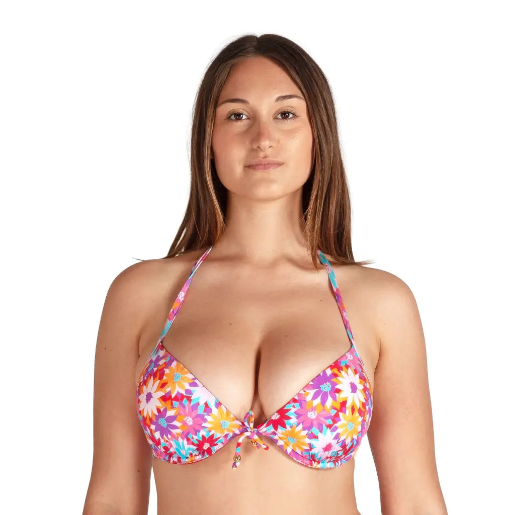 VERDISSIMA | Reggiseno bikini con ferretto Push-up Hawaii