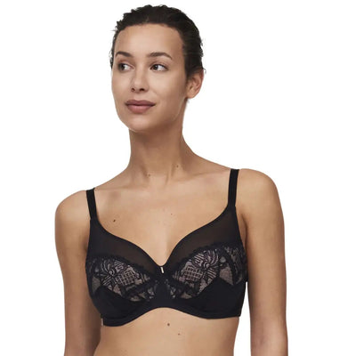 Reggiseno donna pizzo balconcino non imbottito con ferretto coppa C Reggiseno donna pizzo balconcino non imbottito con ferretto coppa C