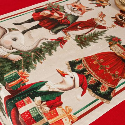 TAG HOUSE | Runner 55x149 cm Christmas in puro cotone | Tag