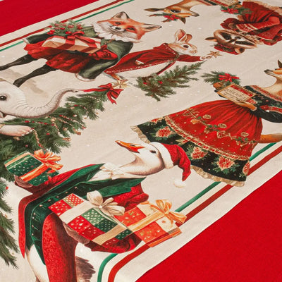 TAG HOUSE | Runner 55x149 cm Christmas in puro cotone | Tag