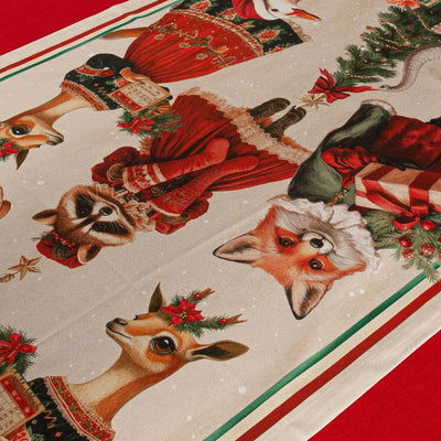 TAG HOUSE | Runner 55x149 cm Christmas in puro cotone | Tag