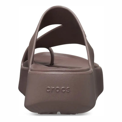 CROCS | Sandalo donna Toe Loop con zeppa platform Gateaway