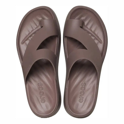 CROCS | Sandalo donna Toe Loop con zeppa platform Gateaway