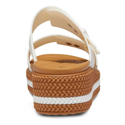 CROCS | Sandalo donna con zeppa e fibbie Brooklyn Woven