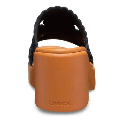 CROCS | Sandalo donna con zeppa e tomaia effetto
