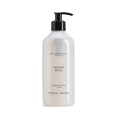 CERERIA MOLLA 1899 | Sapone mani e corpo Velvet Wood 500 ml