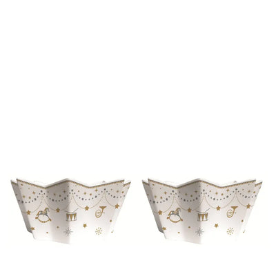 EASY LIFE | Set 2 ciotole in porcellana Royal Nutcracker