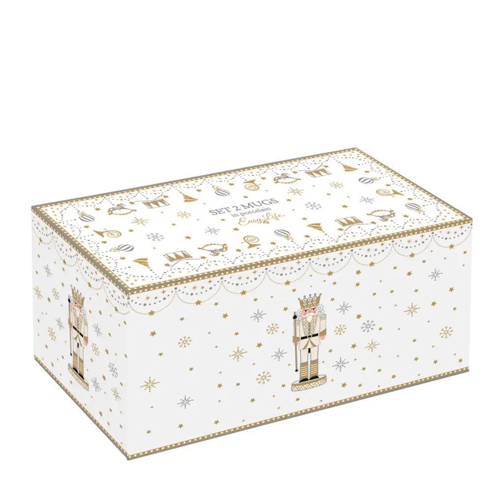 EASY LIFE | Set 2 tazze mug 275 ml Royal Nutcracker | Easy