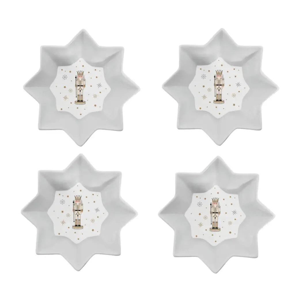 EASY LIFE | Set 4 ciotole in porcellana Royal Nutcracker