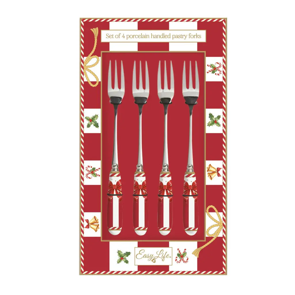 EASY LIFE | Set 4 forchette dolce Christmas Tale | Easy