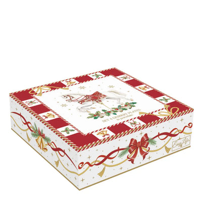 EASY LIFE | Set 4 piatti dessert Ø 16 cm in porcellana