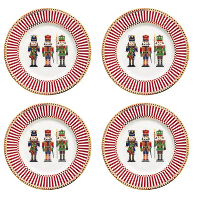 EASY LIFE | Set 4 piattini da dessert Nutcrackers | Easy