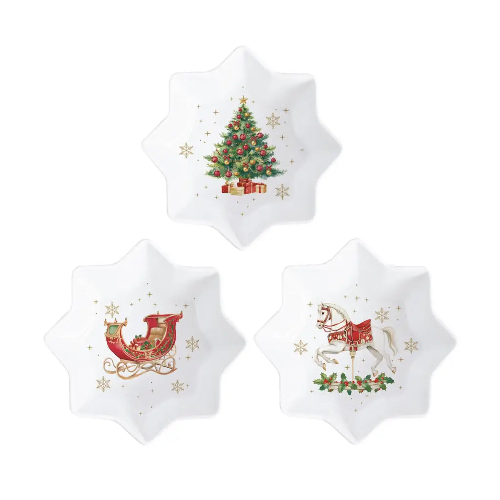 EASY LIFE | Set aperitivo con 3 ciotoline in porcellana