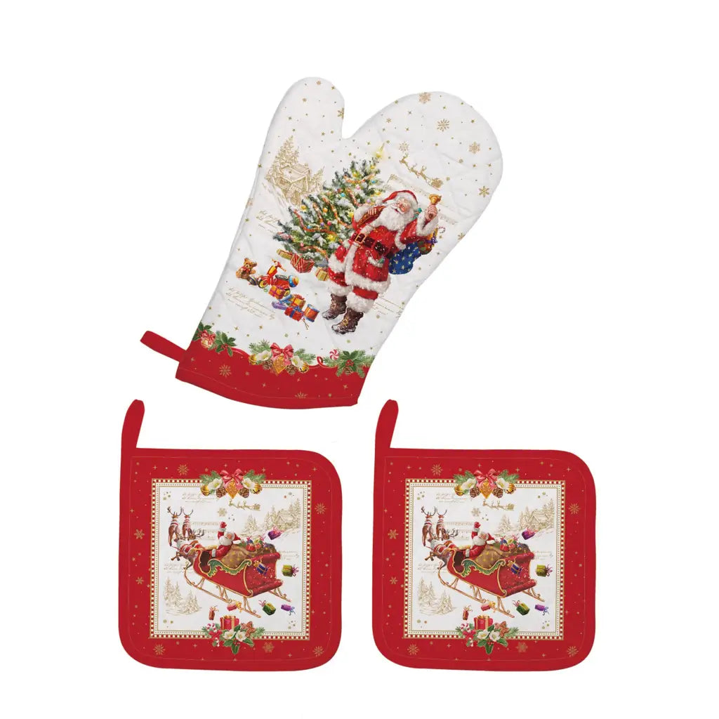 EASY LIFE | Set guanto forno e presine Christmas Memories