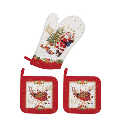 EASY LIFE | Set guanto forno e presine Christmas Memories