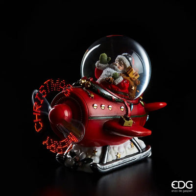 EDG ENZO DE GASPERI | Sferacua Babbo Natale aeroplano