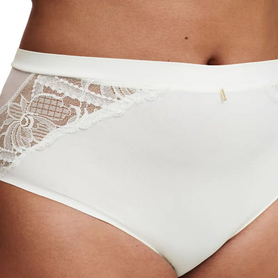 CHANTELLE | Slip alto donna in microfibra e pizzo Orangerie