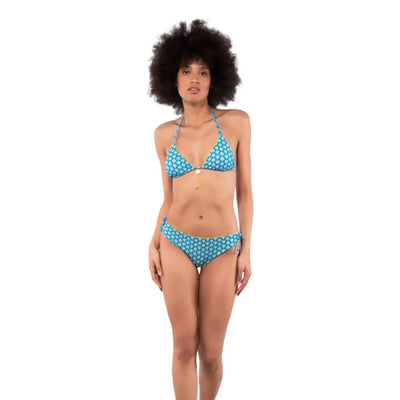VERDISSIMA | Slip bikini con coulisse regolabile