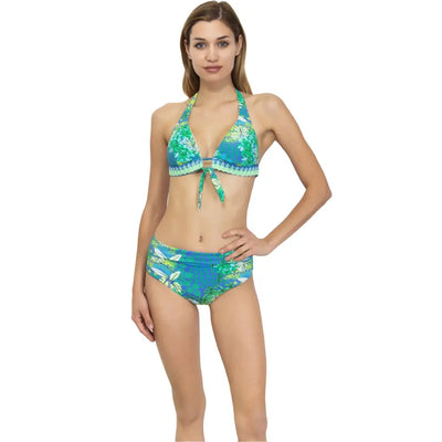 VERDISSIMA | Slip bikini donna a doppia altezza regolabile