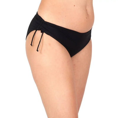 VERDISSIMA | Slip bikini donna alto con coulisse regolabile