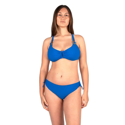 VERDISSIMA | Slip bikini donna alto con coulisse regolabile