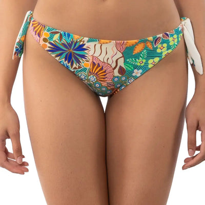 VERDISSIMA | Slip bikini donna annodato Modern Jungle