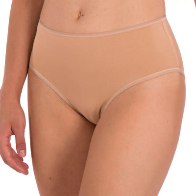 RAGNO | Slip donna a vita alta in cotone organico elastici