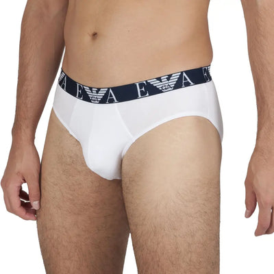 EMPORIO ARMANI | Slip in cotone elasticizzato con elastico