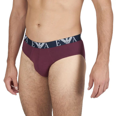 EMPORIO ARMANI | Slip in cotone elasticizzato con elastico