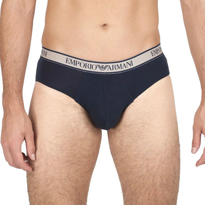 EMPORIO ARMANI | Slip in cotone elasticizzato con elastico