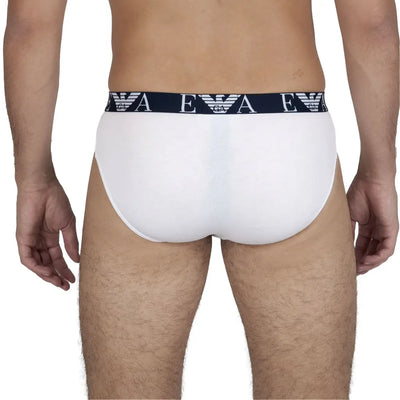 EMPORIO ARMANI | Slip in cotone elasticizzato con elastico