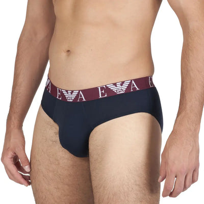 EMPORIO ARMANI | Slip in cotone elasticizzato con elastico