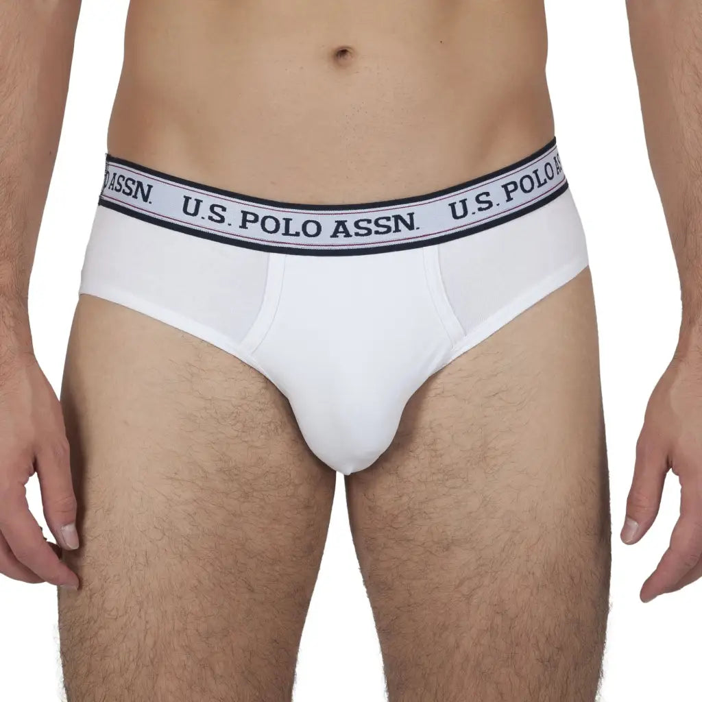 U.S. POLO ASSN. | Slip in tinta unita in cotone