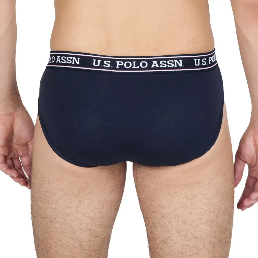 U.S. POLO ASSN. | Slip in tinta unita in cotone