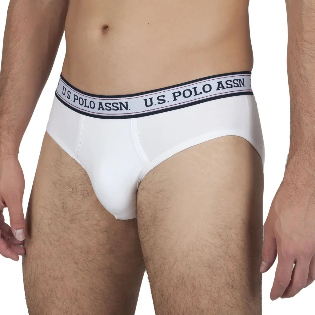 U.S. POLO ASSN. | Slip in tinta unita in cotone