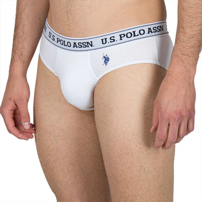U.S. POLO ASSN. | Slip in tinta unita in cotone