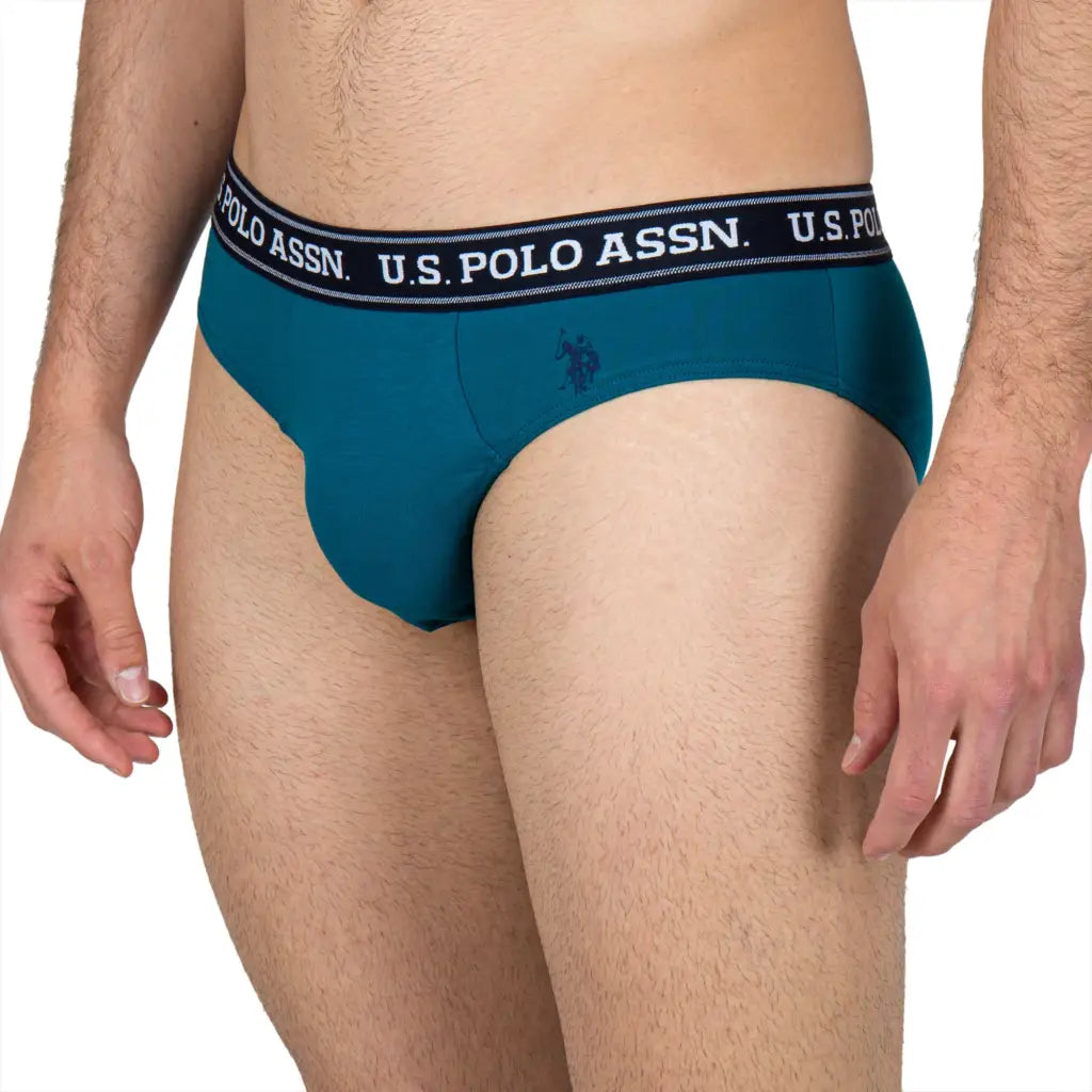 U.S. POLO ASSN. | Slip in tinta unita in cotone