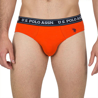 U.S. POLO ASSN. | Slip in tinta unita in cotone