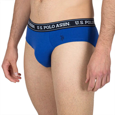 U.S. POLO ASSN. | Slip in tinta unita in cotone
