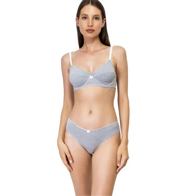 VERDISSIMA | Slip medio donna in cotone in confezione 3 capi