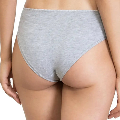 VERDISSIMA | Slip medio donna in cotone in confezione 3