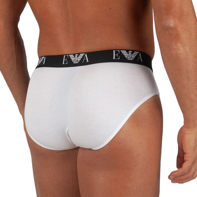 EMPORIO ARMANI | Slip uomo in cotone elasticizzato