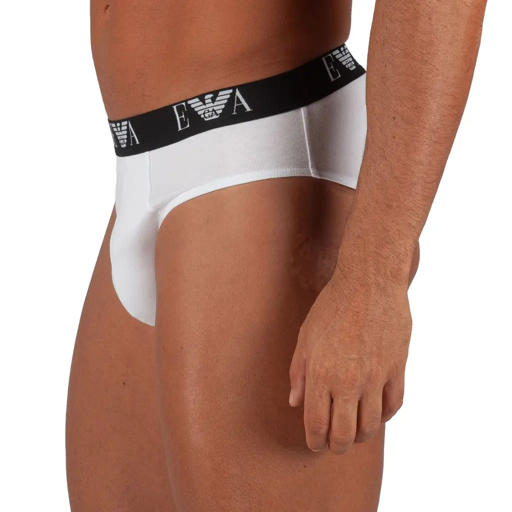 EMPORIO ARMANI | Slip uomo in cotone elasticizzato