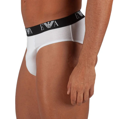 EMPORIO ARMANI | Slip uomo in cotone elasticizzato