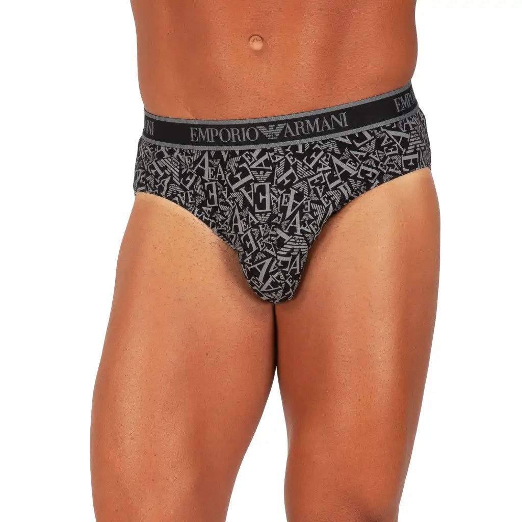 EMPORIO ARMANI | Slip uomo in cotone elasticizzato